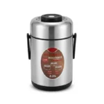 2.2L Stainless Steel Vacuum Insulated 3-Piece Lunch Box